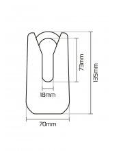 Oxford Monster Disc Lock at JTS Biker Clothing